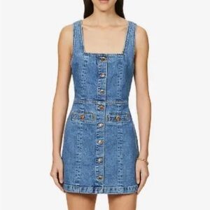 REFORMATION Dionne Denim Mini Dress